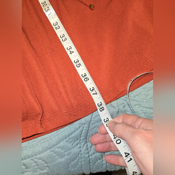 H&M Women's M Sleeveless Rust Red Dress - Picture 10 of 12